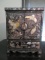 LARGE JEWELRY BOX LACQUERED W/ MOTHER OF PEARL