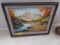 FRAMED OIL PAINTING  29 X 23