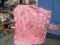 PINK COVERLET W/ 2 PILLOW SHAMS