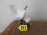 PORCELAIN BIRD FIGURINE BY HOMCO 1985