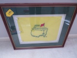 2000 MASTERS FRAMED PRINT  27 X 23