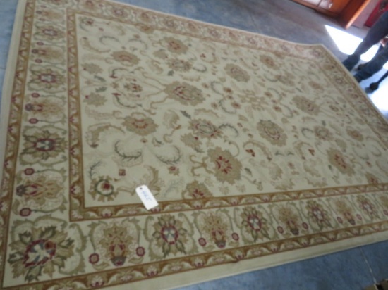 BEIGE RUG BY ANKARA  7 FT 10" X 10 FT. 10"