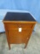 SMALL ROLLING CABINET  17 X 38