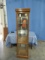 LIGHTED CURIO CABINET BY ASHLEY  19 X 14 X 22