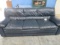 NAVY BLUE LEATHER SOFA  87