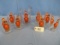 A & W ROOT BEER PITCHER & 8 GLASSES