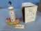 LIGHTED NAUTICAL LIGHT HOUSE IN BOX