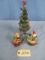 3 PC. VINTAGE CHRISTMAS DECORATIONS