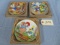 3 DONALD DUCK COLLECTOR PLATES