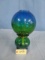 GREEN & BLUE OIL LAMP  14