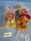 5 PCS. FOZZIE BEAR FROM SESAME STREET TOYS FOR MCDONALDS