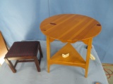 STOOL & TABLE  26