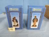 2- NAUTICAL SAILOR FIGURINES