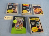 5 COLECO GAMES- SEE PHOTOS FOR NAMES