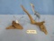 2 DRIFTWOOD PCS WITH CRANE & SEAGULL