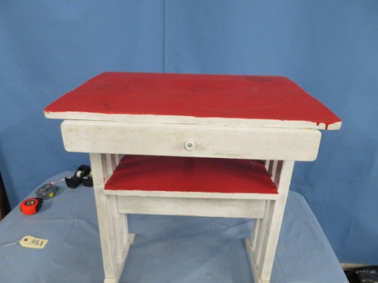 ANTIQUE WHITE DESK