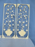 2 METAL WALL ART PCS. 57 X 21