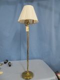 BRASS FLOOR LAMP