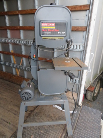 CRAFTSMAN 14" BAND SAW  11/2 HP