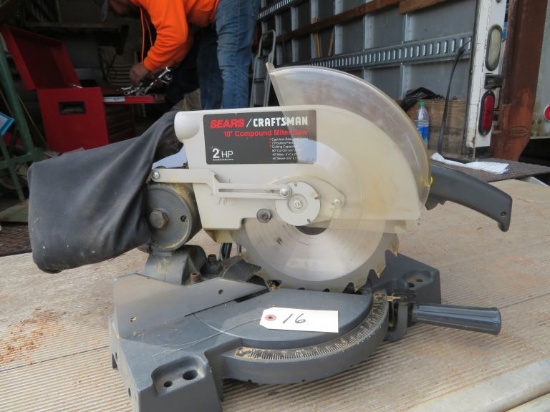 CRAFTSMAN 2 HP 10" COMPOUND MITER SAW