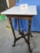 MARBLE TOP TABLE   14 X 14 X 29 T