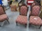 4 VICTORIAN STYLE DINING CHAIRS - NEEDS REPAIR - SEE PHOTO