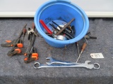 BAR CLAMPS, WRENCHES, VISE GRIPS, MISC. TOOLS