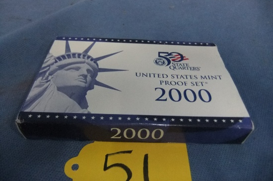 2000 UNITED STATES PROOF QUARTERS