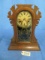 MANTLE CLOCK- PC BROKEN OFF TOP - SEE PIC