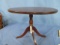 SMALL PEDESTAL DUNCAN PHYFE TABLE  18 X 22