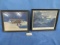 2 FRAMED AIRPLANE PRINTS- 