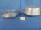 2 PC. ALUMINUM COOKWARE WITH LIDS