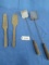 LONG HANDLE UTENSILS & 2 MUSH PADDLES