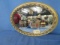 GOLD FRAMED OVAL MIRROR