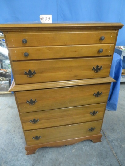 MAPLE 5 DRAWER CHEST OF DRAWERS