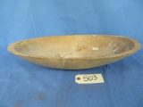 WOODEN DOUGH BOWL  21