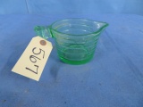 GREEN DEPRESSION MEASURING CUP