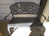 METAL YARD SETTEE  40