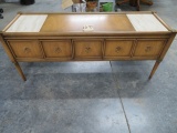 MID CENTURY MEDIA LOW CONSOLE TABLE