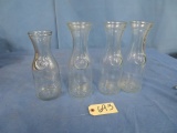 4 WINE CARAFES