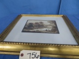 FRAMED CLAUDE LORRAINE  19 X 22