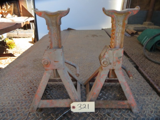 2- 2-1/2 TON JACK STANDS