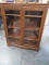 GLASS FRONT BOOKCASE CABINET  36 X 11 X 44 T