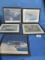 5 FRAMED VINTAGE AIRPLANE PICTURES  18 X 15
