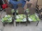 6 OUTDOOR CHAIRS W/ CUSHIONS