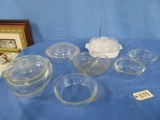 LRG. LOT OF GLASS BAKING DISHES