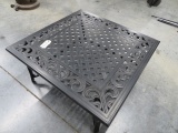 PATIO TABLE  36 X 36 X 18 T