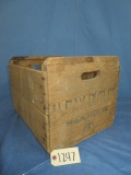 RAY BUTLER WOODEN CRATE