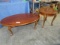 COFFEE TABLE & SIDE  TABLE W/ QUEEN ANNE LEGS