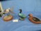 DUCKS & DOVE FIGURINES